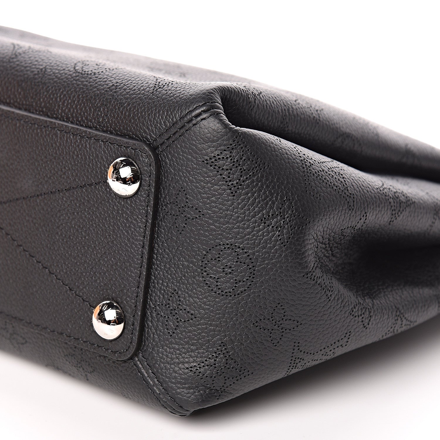 Louis Vuitton Mahina Babylone Chain BB Black 9 of 10