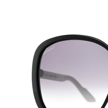 Gucci Oversized Web Sunglasses GG3157/S Black White 7 of 7