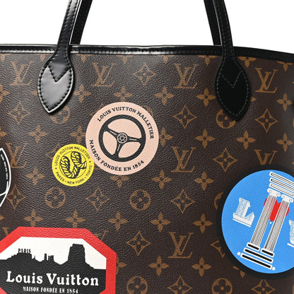 Louis Vuitton Monogram World Tour Neverfull MM 8 of 10
