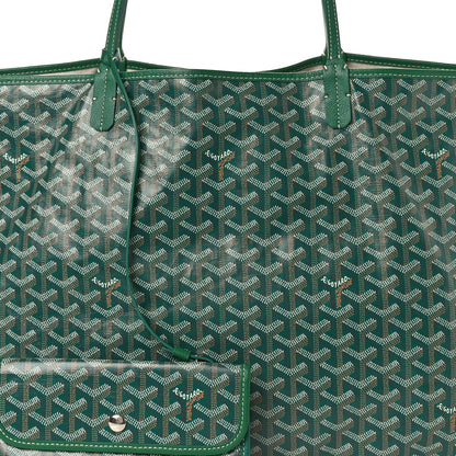 Goyard Goyardine Saint Louis GM Green 8 of 10