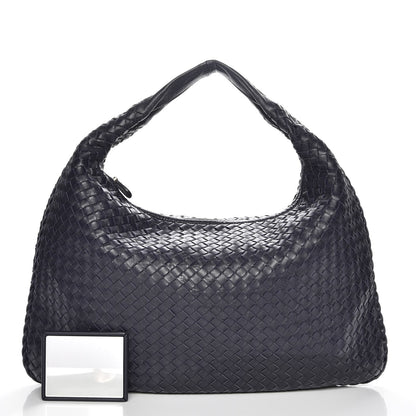 Bottega Veneta Nappa Intrecciato Large Veneta Hobo Ink 3 of 8