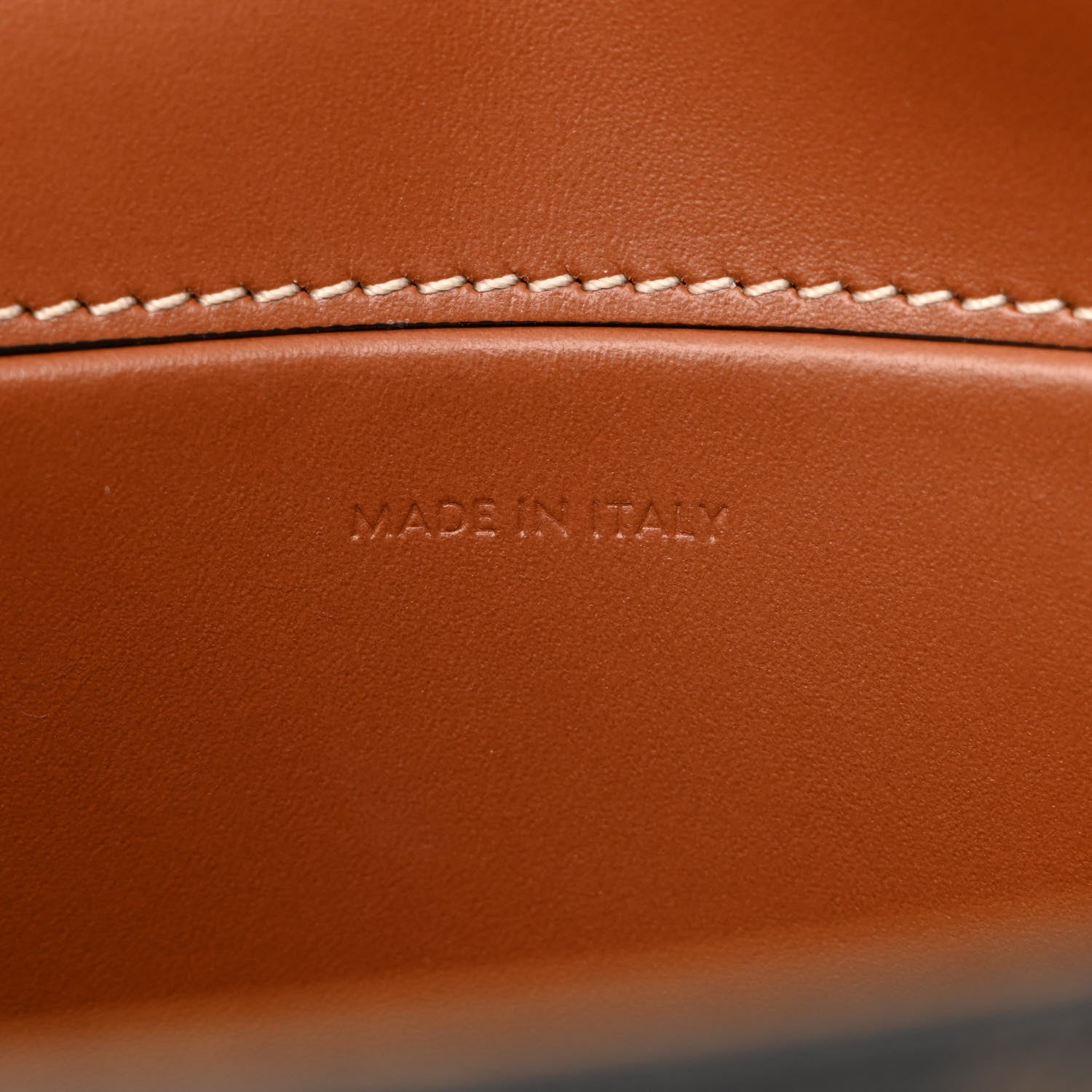 Celine Calfskin Triomphe Canvas Besace Tan 6 of 10