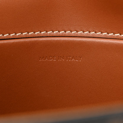 Celine Calfskin Triomphe Canvas Besace Tan 6 of 10