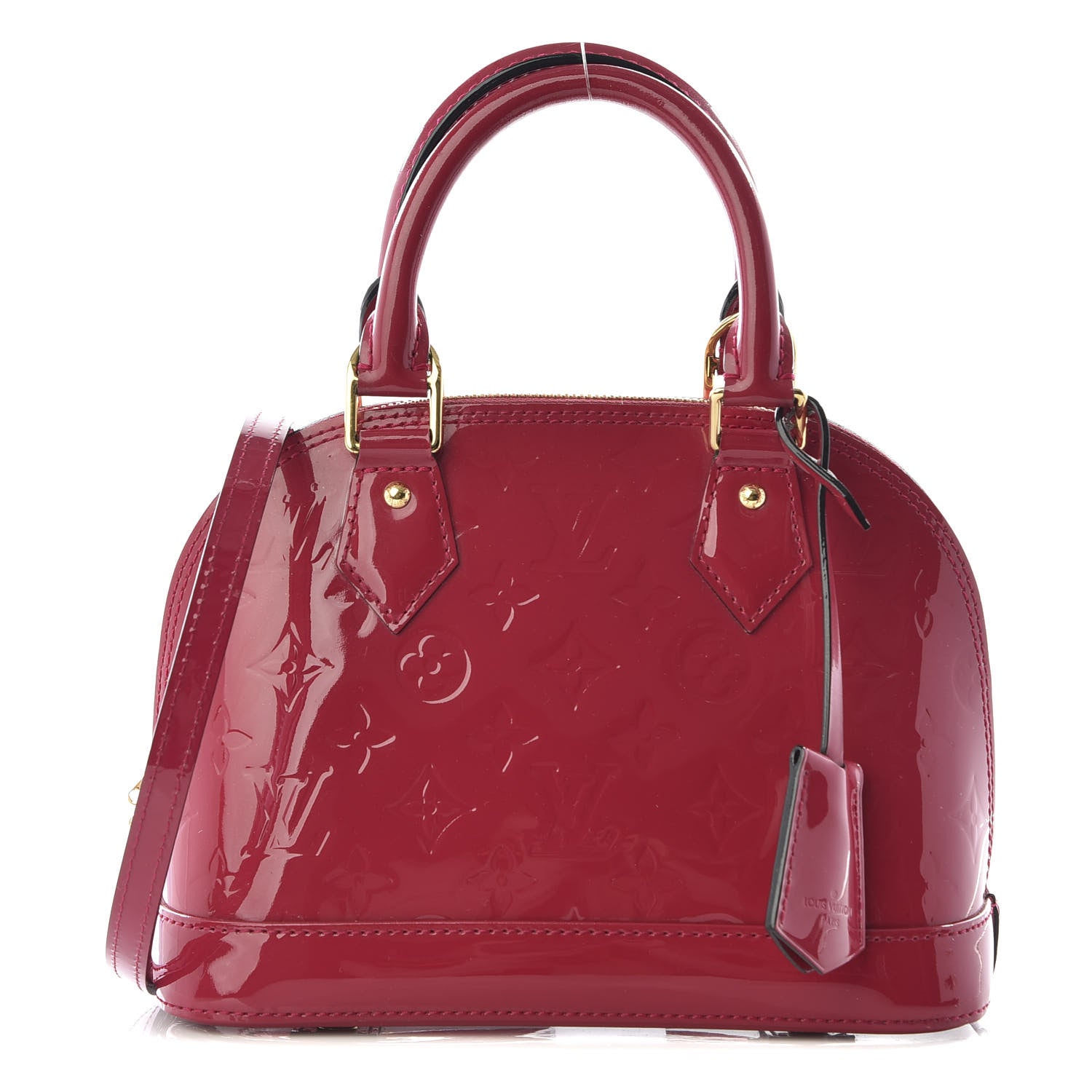 Louis Vuitton Vernis Alma BB Rose Indien 1 of 10