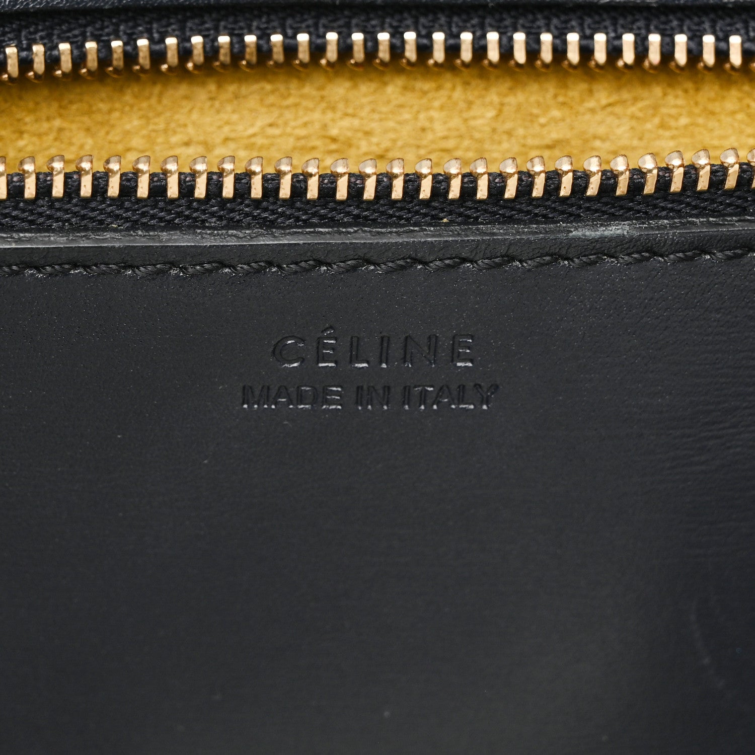 Celine Smooth Calfskin Small Tie Knot Tote Navy Blue 6 of 11