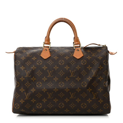 Louis Vuitton Monogram Speedy 35 1 of 19