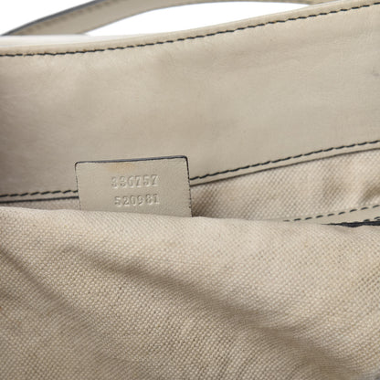 Gucci Guccissima Signature Medium Emily Shoulder Bag Mystic White 6 of 11