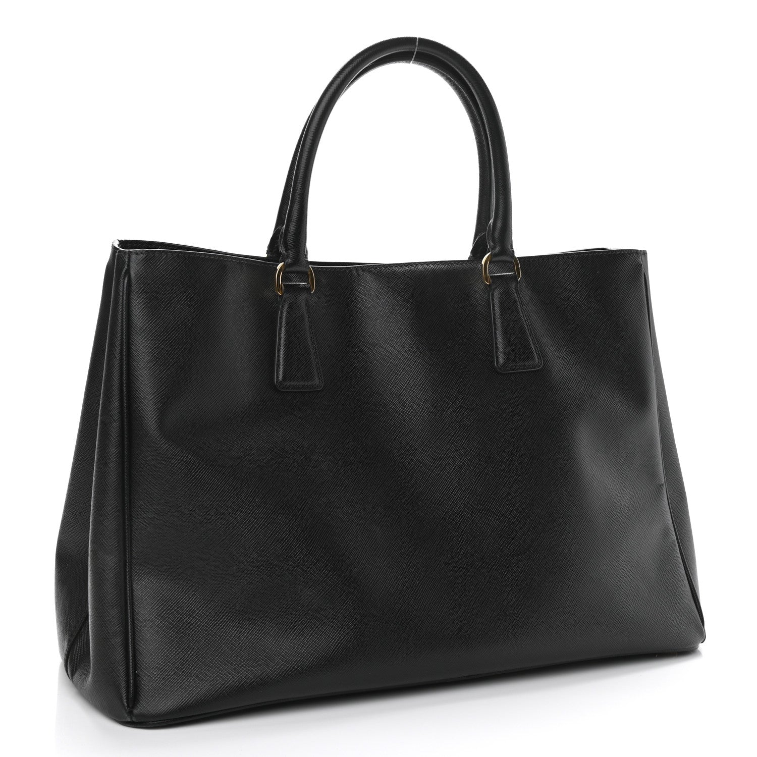 Prada Saffiano Lux Large Tote Black 2 of 10