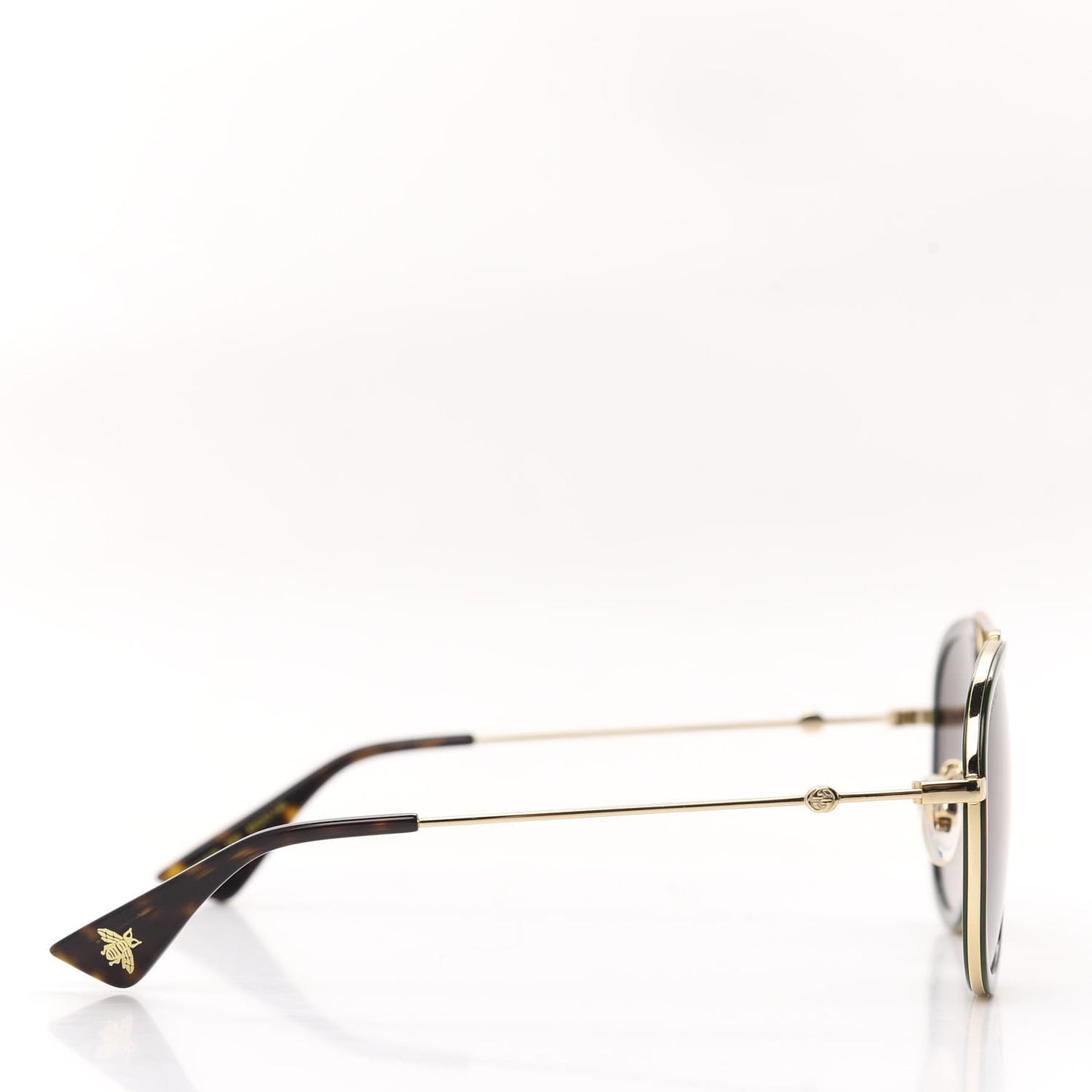 Web Aviator Sunglasses GG0062S Green Red