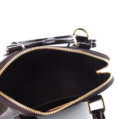 Louis Vuitton Vernis Alma BB Amarante 5 of 10
