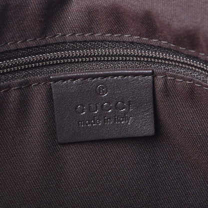 Gucci Monogram Medium Sukey Top Handle Dark Brown 7 of 8