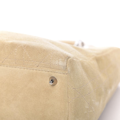 Christian Dior Suede Cannage Medium Lady Dior Beige 13 of 16
