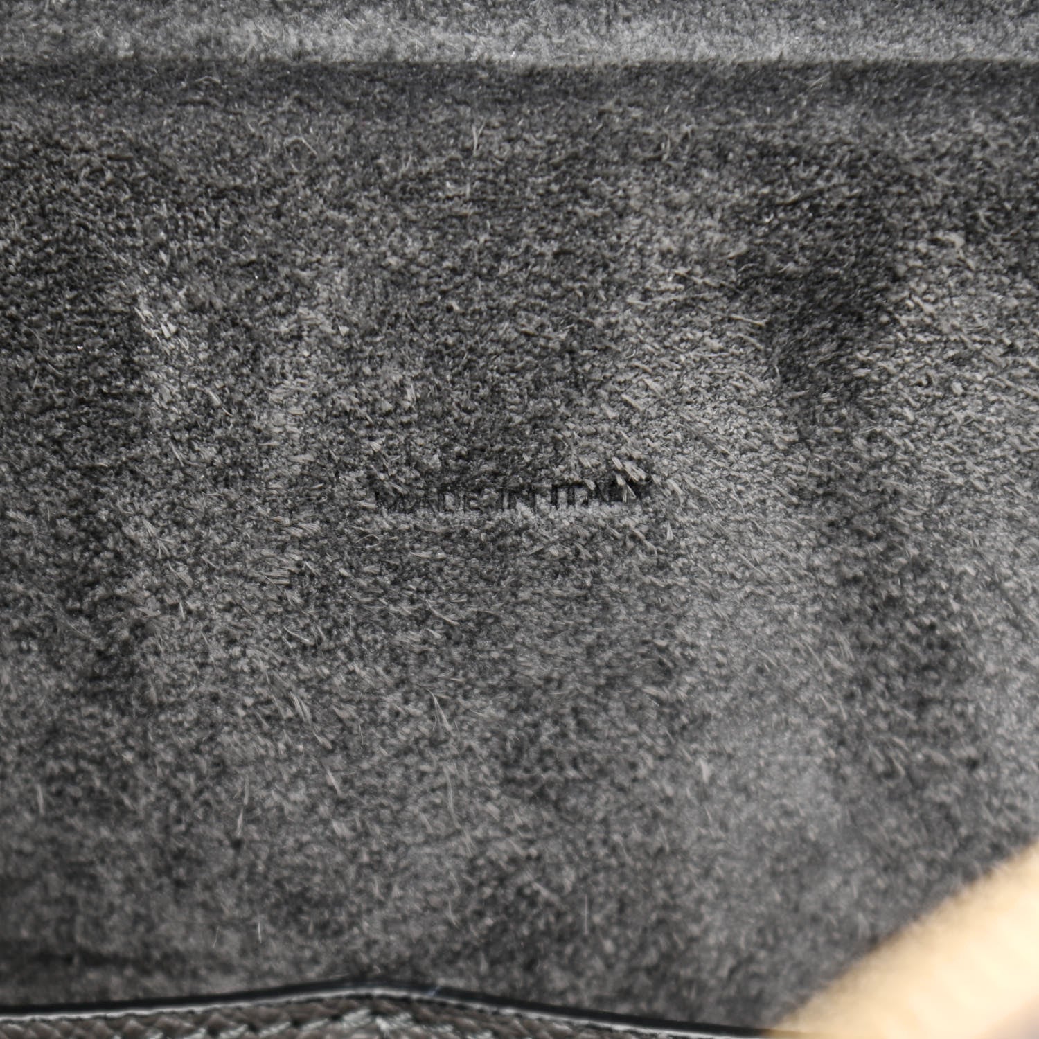 Celine Grained Calfskin Mini Belt Bag Grey 7 of 10