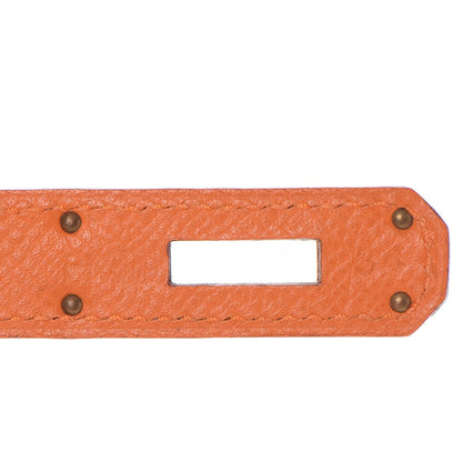Hermes Epsom Birkin 30 Orange 11 of 36