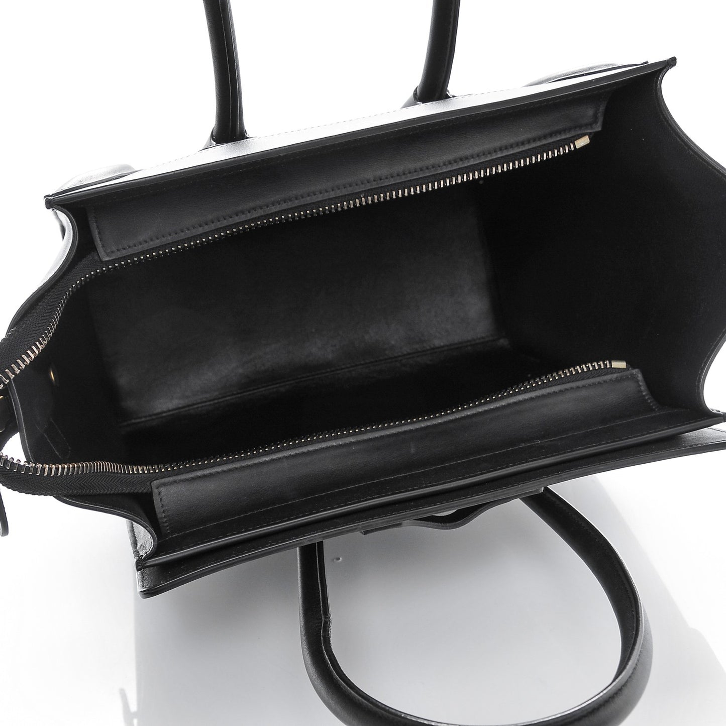 Smooth Calfskin Micro Luggage Black