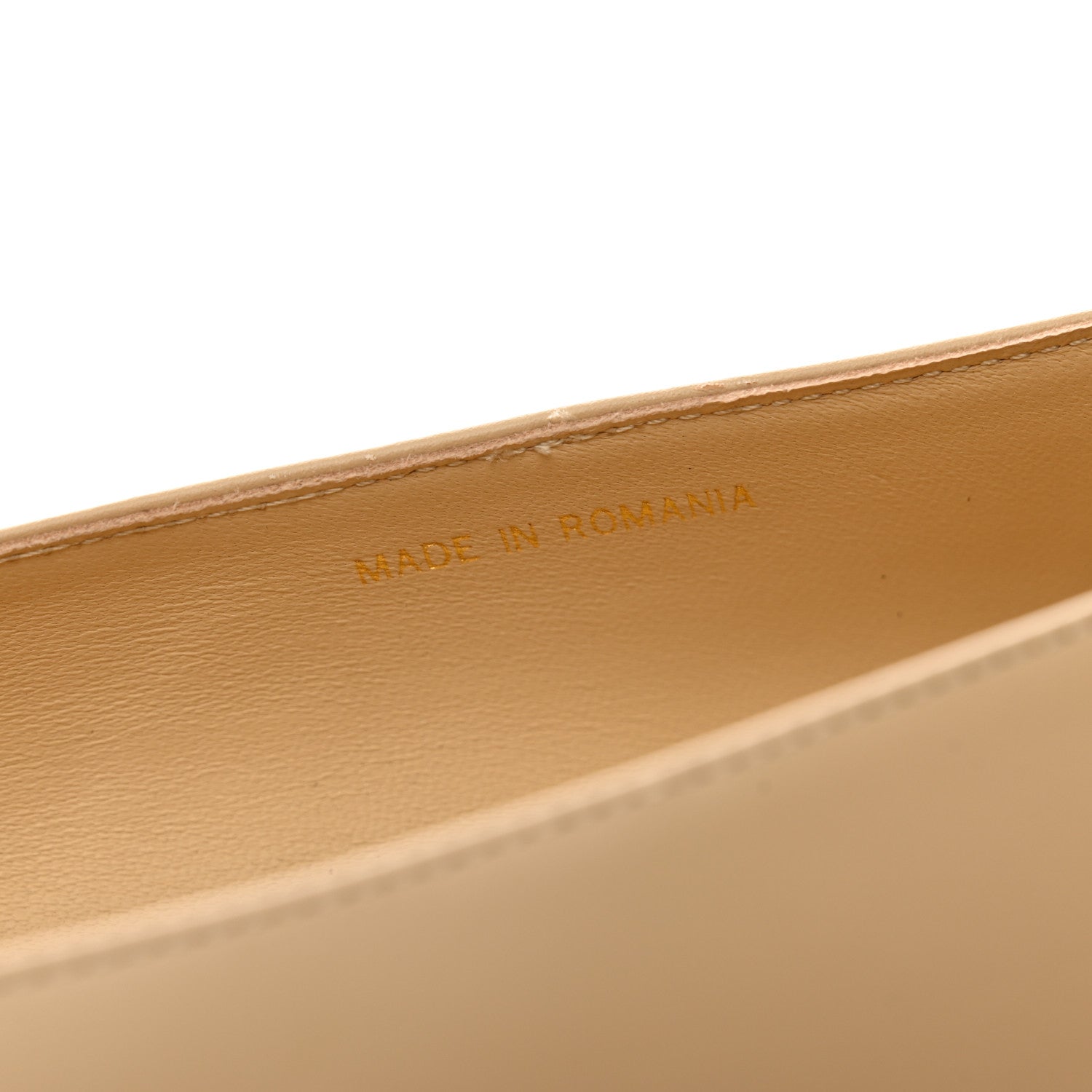 Chanel Lambskin Cap Toe CC Uniform Ballerina Flats 36 Beige Black 8 of 9