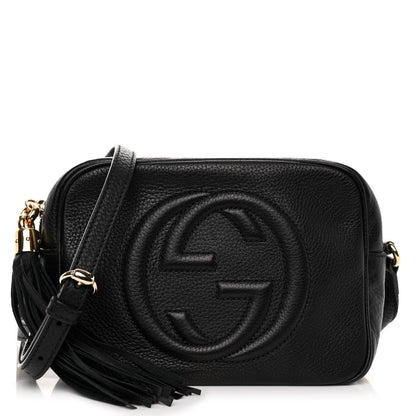 Gucci Pebbled Calfskin Small Soho Disco Bag Black 1 of 10