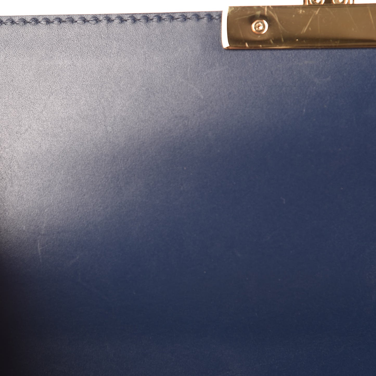 Guccissima Medium Padlock Shoulder Bag Blue Agata