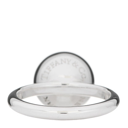 Tiffany Sterling Silver 12mm HardWear Ball Ring 53 6.5 4 of 6