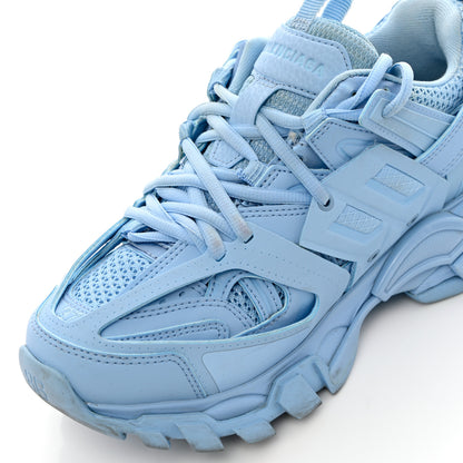 Balenciaga Mesh Nylon Womens Track Sneakers 37 Light Blue 10 of 13