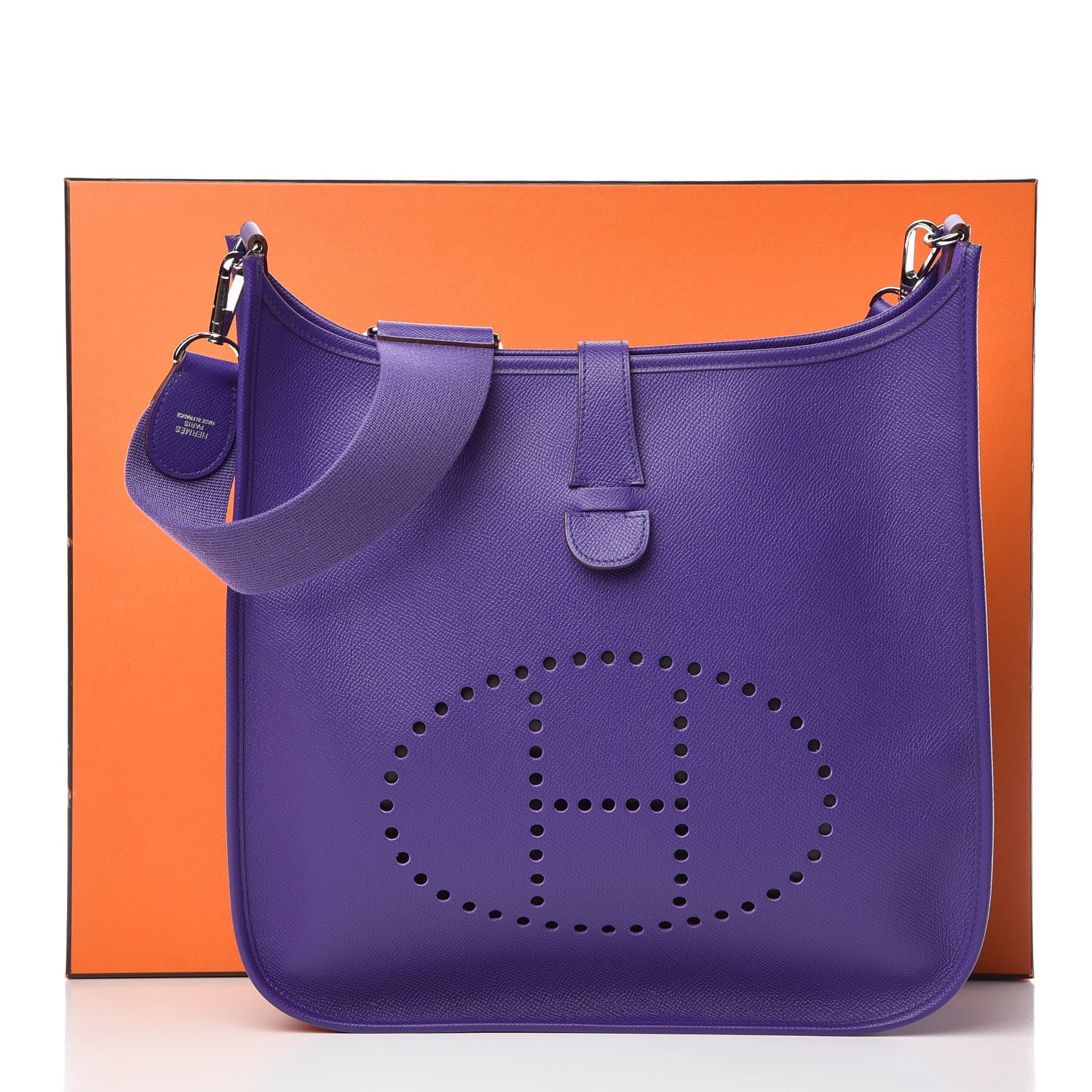 Hermes Epsom Evelyne GM III Iris 11 of 11