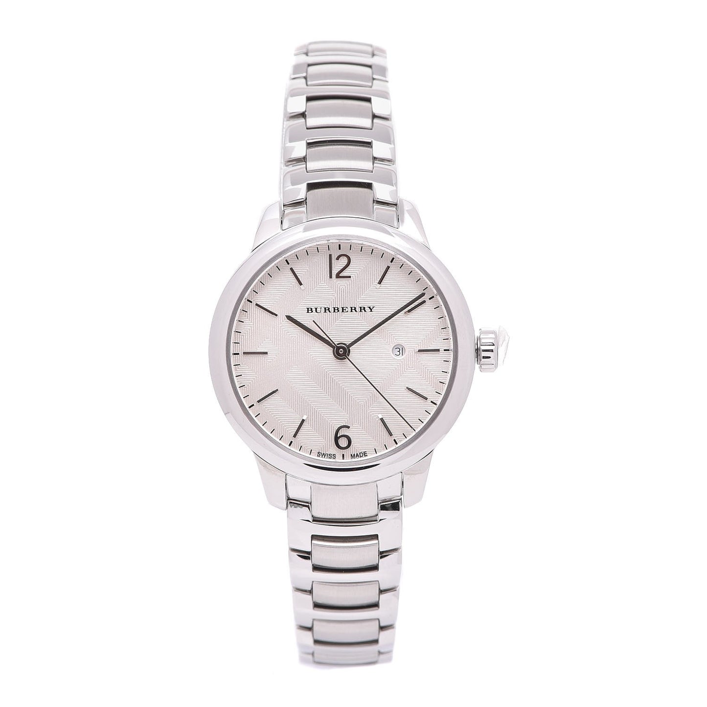 Stainless Steel 32mm Classic Round Quartz Watch BU10108