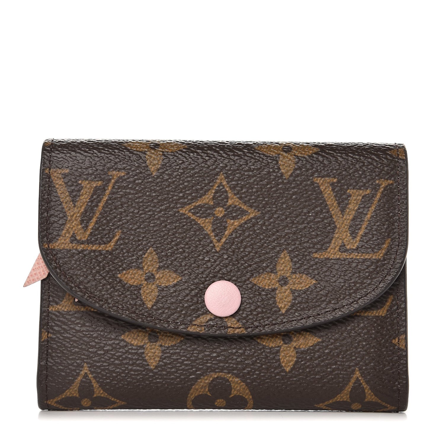 Monogram Rosalie Coin Purse Rose Ballerine