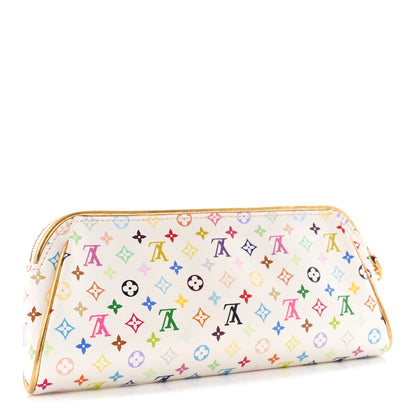 Louis Vuitton Monogram Multicolor Kate Clutch White 3 of 7