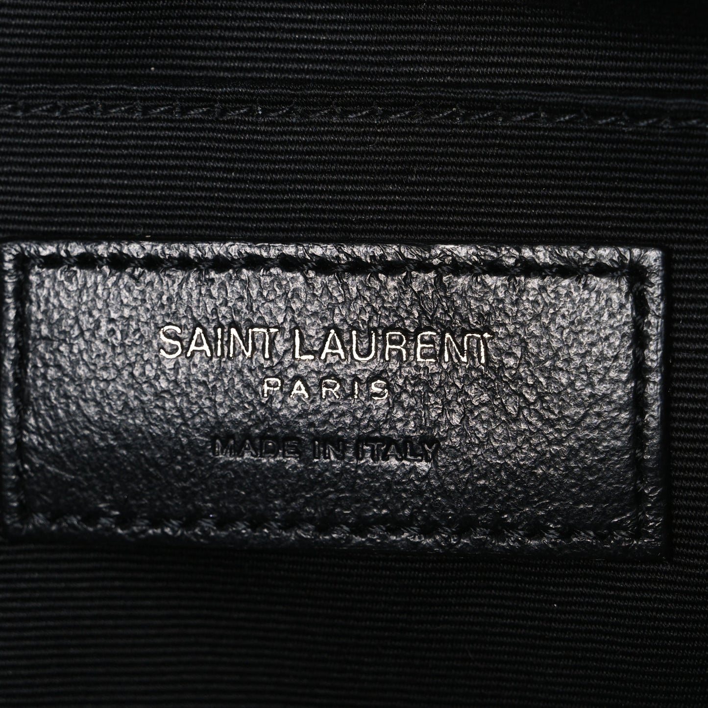 Calfskin Matelasse Monogram Lou Camera Bag Black