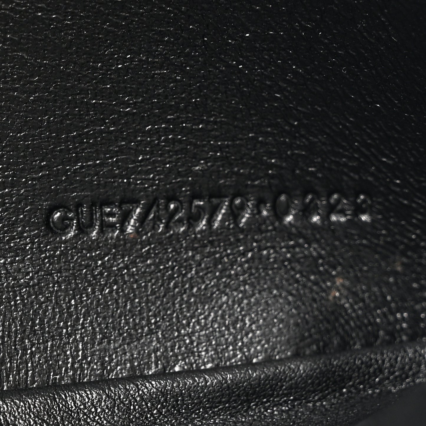 Lambskin Quilted Gaby Phone Holder Crossbody Bag Black