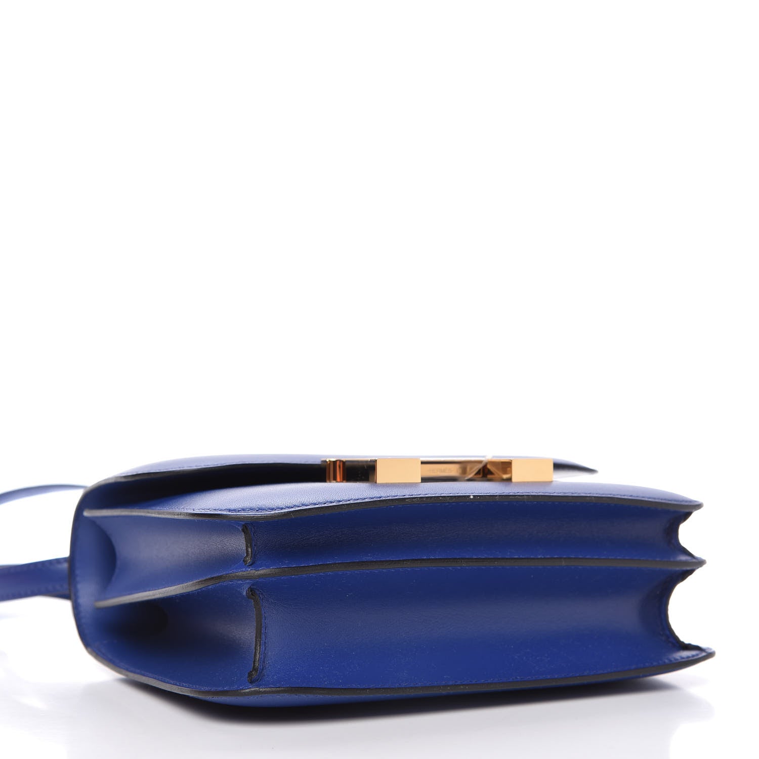 Hermes Tadelakt Constance 18 Bleu Electrique 5 of 12
