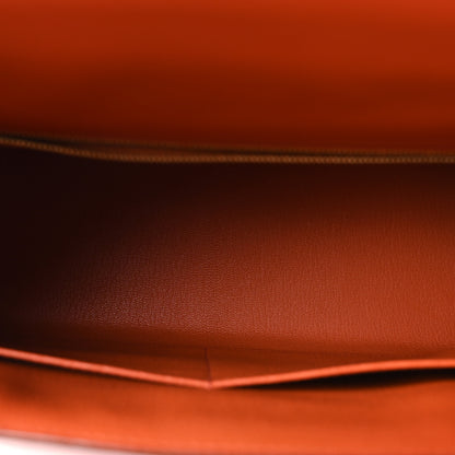 Hermes Box Kelly Sellier 32 Orange 5 of 10