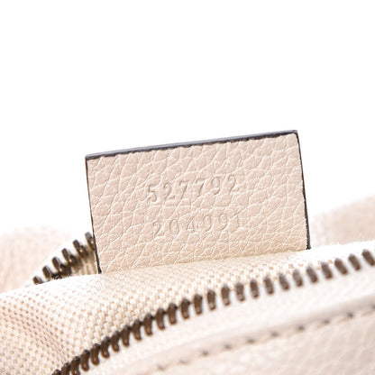 Gucci Grained Calfskin Small Logo Belt Bag White 7 of 7