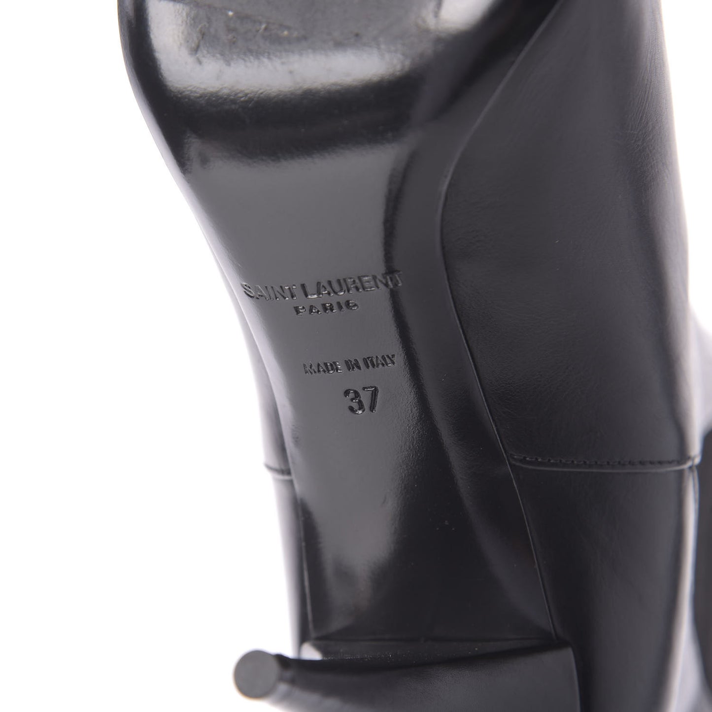 Calfskin Kiki Chelsea Booties 37 Black