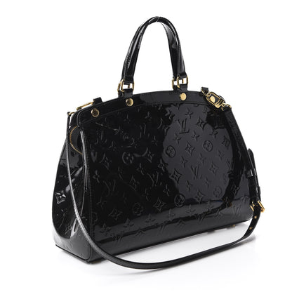 Louis Vuitton Vernis Brea MM Black 3 of 11