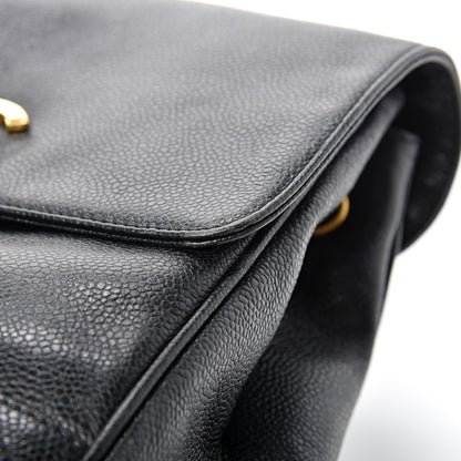 Chanel Caviar CC Backpack Black 14 of 14
