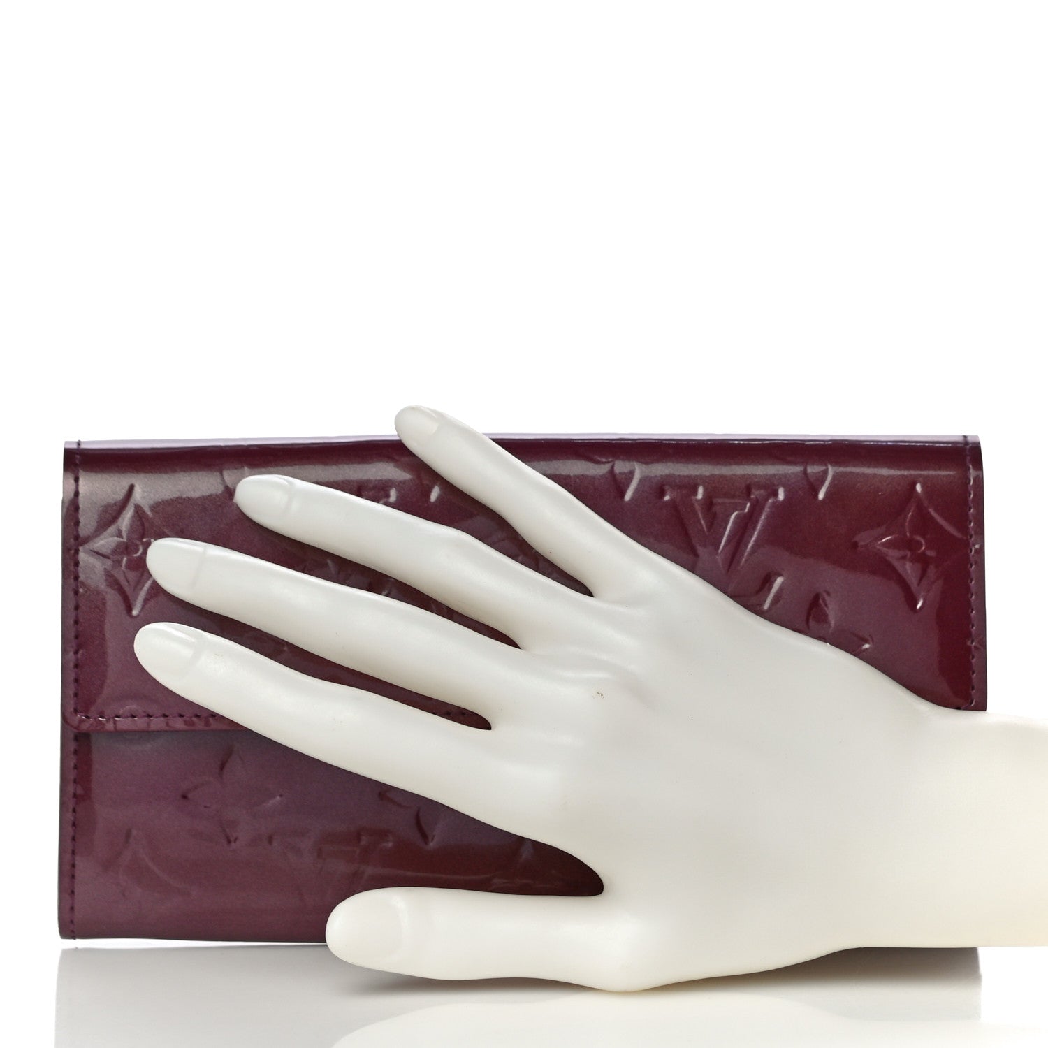 Louis Vuitton Vernis Sarah Wallet Violet 2 of 11