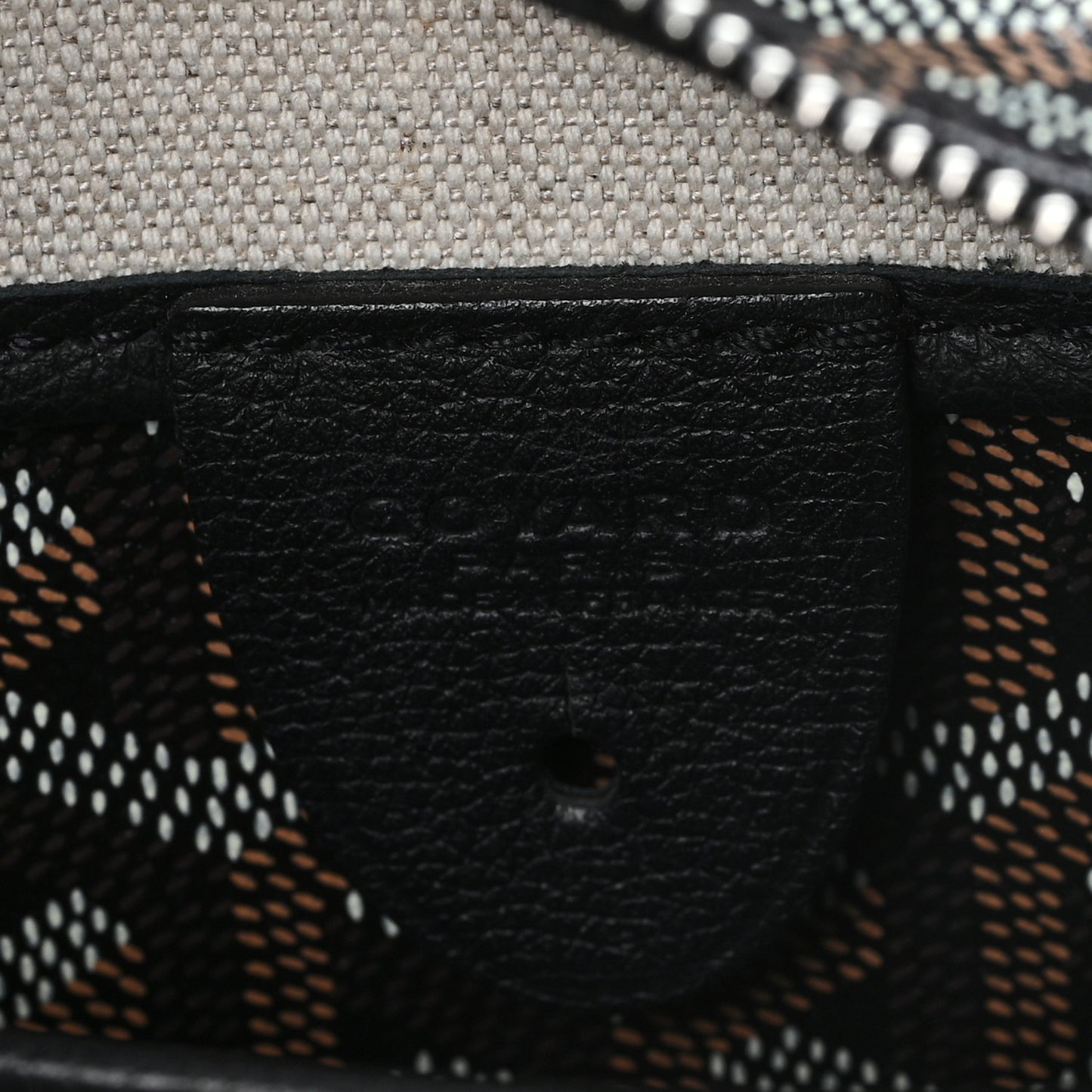 Goyardine Artois PM Black