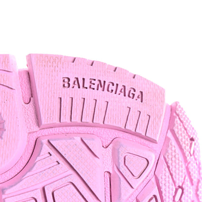 Balenciaga Mesh Rubber Distressed Womens Runner Sneakers 35 Pink 6 of 8