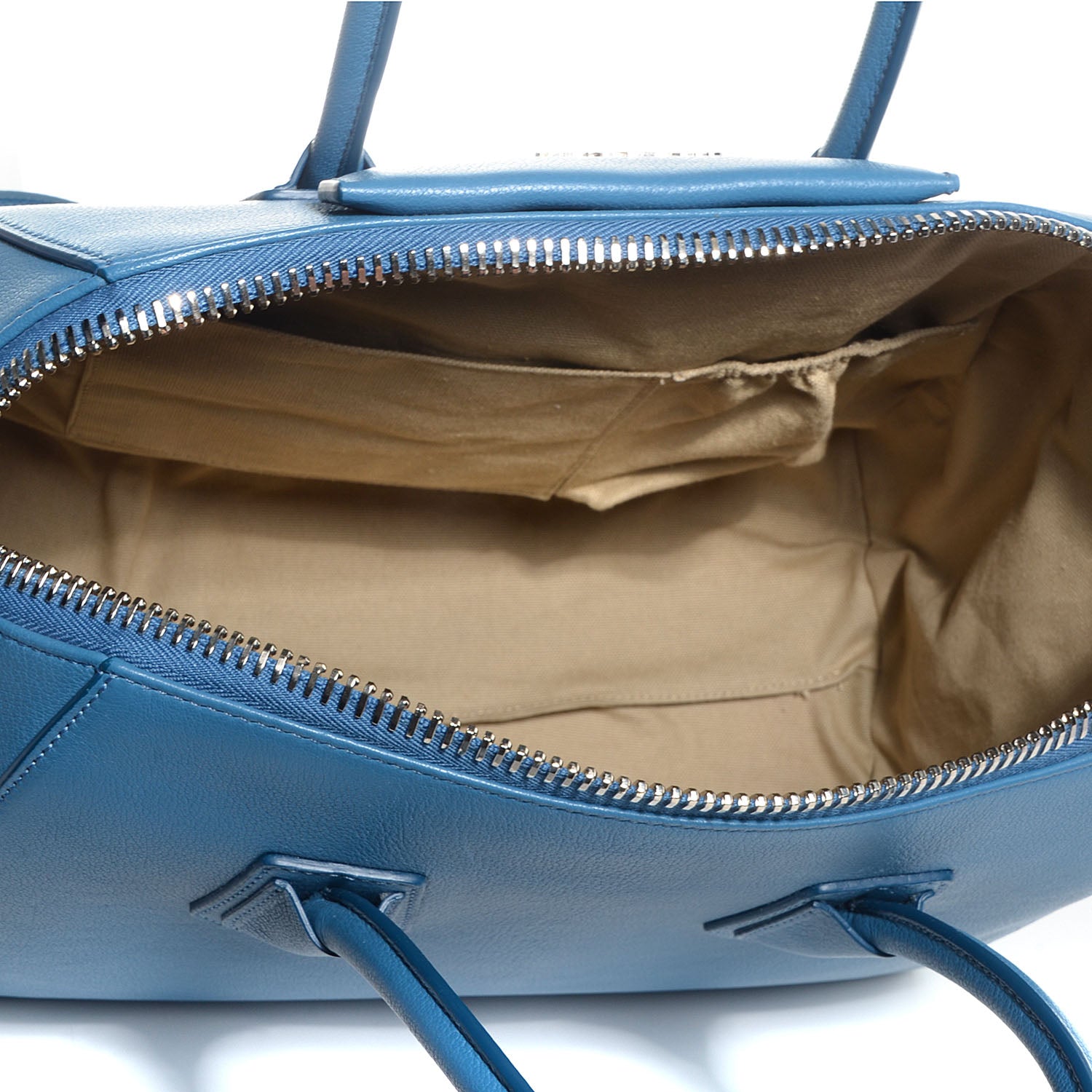Givenchy Sugar Goatskin Medium Antigona Blue 7 of 12