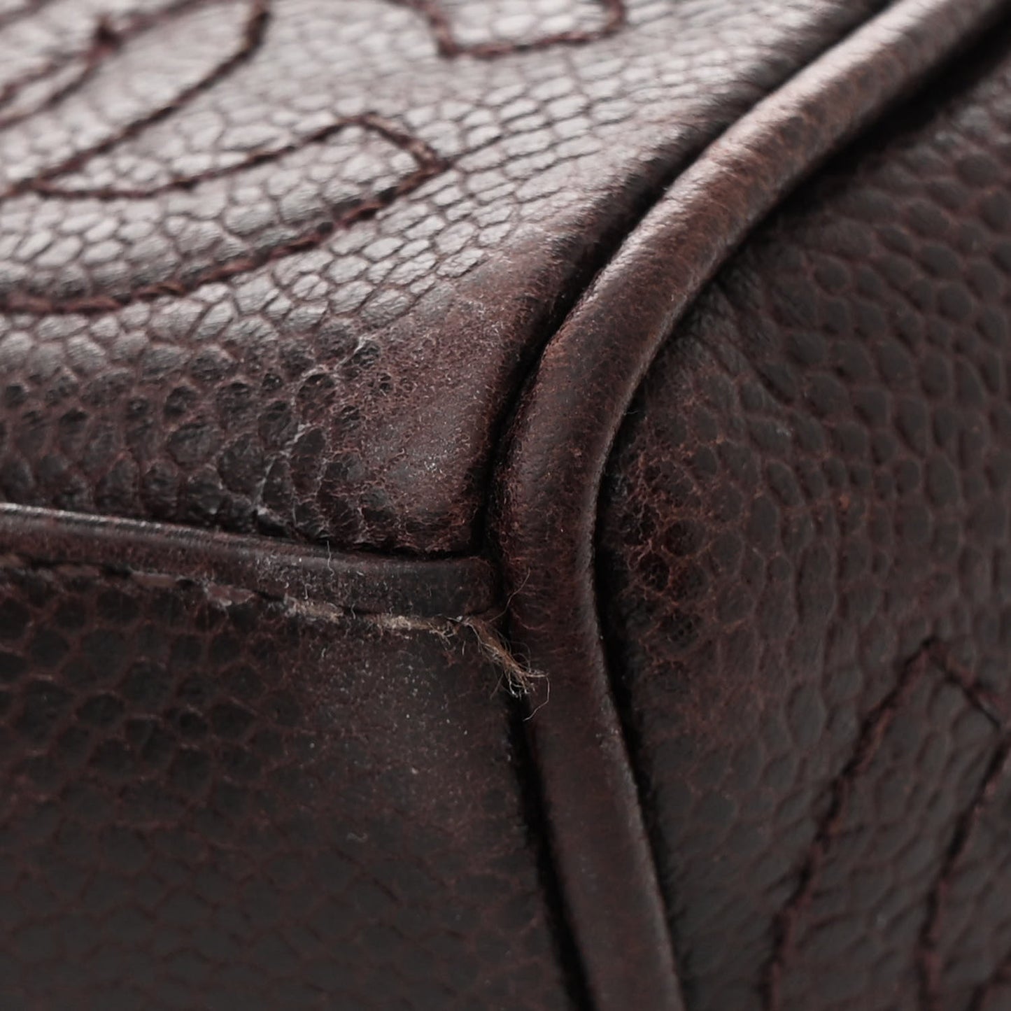 Caviar CC Shoulder Bag Dark Brown