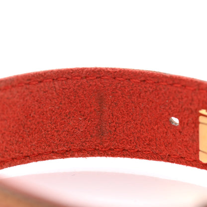 Louis Vuitton Vachetta Leather Wish Bracelet 6 of 7