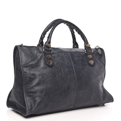 Balenciaga Agneau Giant 21 Rose Gold Hardware Work Dark Night 3 of 15