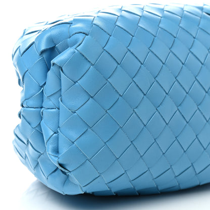 Bottega Veneta Nappa Maxi Intrecciato The Pouch Oversized Clutch Swimming Pool 8 of 9