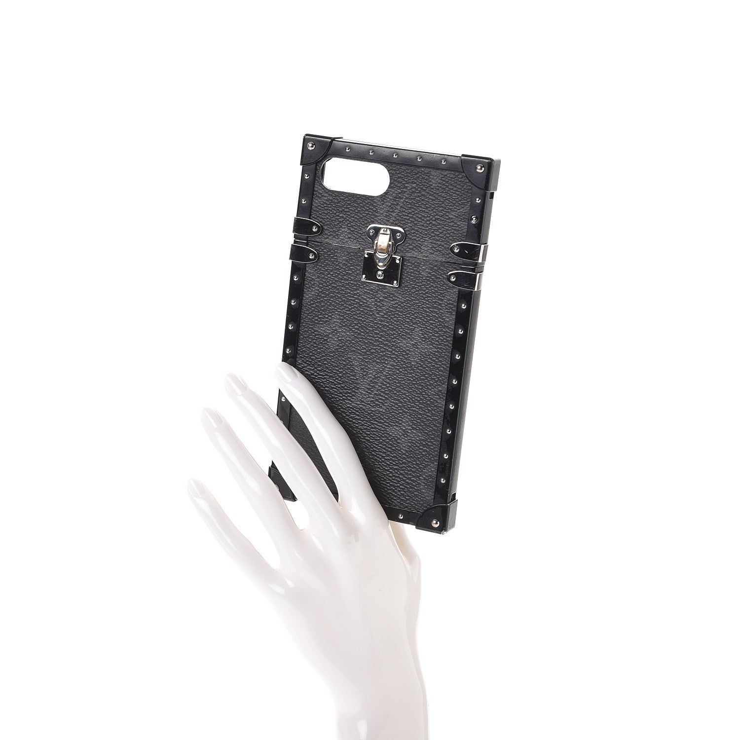 Louis Vuitton Monogram Eclipse Eye-Trunk iPhone 7 Plus Case 2 of 11