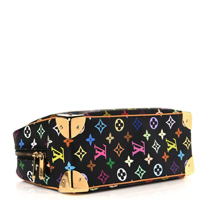 Louis Vuitton Monogram Multicolor Trouville Black 3 of 9