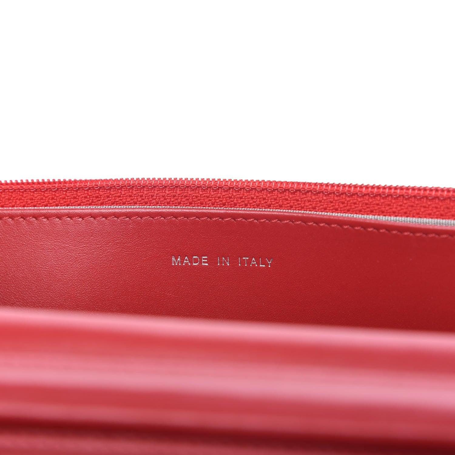 Chanel Patent Quilted Brilliant Wallet On Chain WOC Red 9 of 12