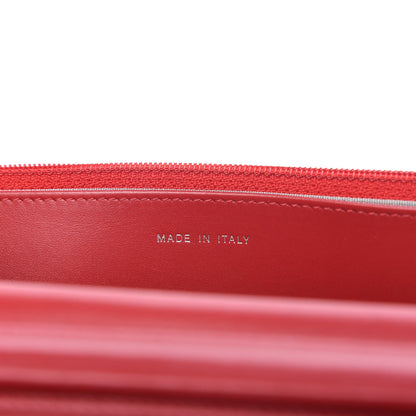Chanel Patent Quilted Brilliant Wallet On Chain WOC Red 9 of 12