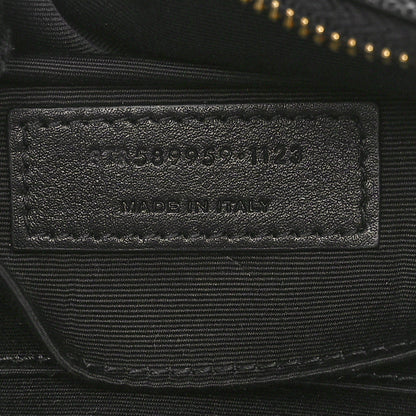 Saint Laurent Grain De Poudre Monogram Belt Bag Black 7 of 10