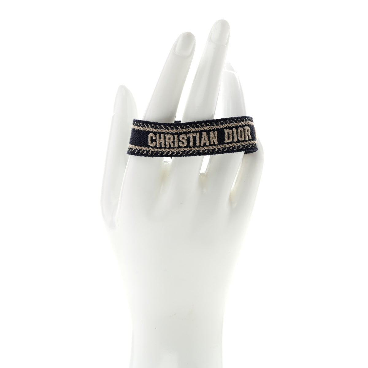 Woven Cotton J'Adior Friendship Bracelet Navy